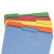 Smead Brights Folders, Legal Size, 1/3-Cut Tab, No Fastener, 11pt Assorted Colors, 100/Box