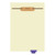 "Insurance" - Bottom Tab Fileback Divider with Fastener - Position 6 - Purple