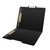 Black File Folders, Letter Size, 1/3-Cut Tab, 2 Fasteners, S-30503-BLK-13, Open