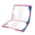 Pink File Folders, Letter Size, 2 Fasteners, 1/3-Cut Single-Ply Tab, 50/Box - Full