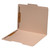 Smead  Compatible Heavyweight File Folders, Letter Size, 2 Fasters, Reinforced 1/3-Cut Tab, Manila, 50/Box