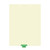X-Ray/EKG Dividers, Bottom Tab, Position 4, Light Green Tab, 50/Box (I725) - Full Image