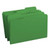 Smead File Folder, 1/3-Cut Tab, Legal Size, Green, 100 per Box (17143)