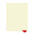 Referrals/Consults Chart Dividers, Bottom Tab, Position 8, Red Tab, 50/Box (I737) - Full Image