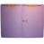 Smead 17410-F13 Top Tab Folders, Striaght-Cut, Legal Size, 3/4" Exp, Fasteners Pos 1/3, 11pt Lavender, 50/Box