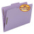 Smead Fastener File Folders, 2 Fasteners, Reinforced 1/3-Cut Tab, Legal Size, Lavender, 50/Box