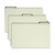 Smead Pressboard Folders 1/3-Cut Tab Flat Metal, 1" Expansion (18430)