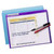 Smead poly file jacket with clear front sleeve showing to-do list and dry erase notes