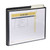Black Smead poly file jacket with tab and enclosed document view