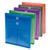 Smead poly envelopes with string-tie closure in assorted colors – top and side load