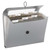 Smead Step Index Poly Organizer, 12 Pockets, Letter Size, Silver
