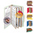 Smead Pressboard Classification File Folder with 3 Dividers, 8 Filing Surfaces, SafeSHIELD Coated Fasteners - Assorted Colors