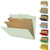 Top tab classification folders with 2 dividers, 14 assorted colors shown in fan layout
