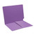 End Tab Pocket Folder – Lavender, Letter Size, Half Pocket, Reinforced Tab