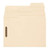 Smead SuperTab File Folder - Letter Size, 1/3-Cut Reinforced Tab, 2 Fasteners, Manila