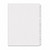 Legal Index Tabs - Alphabetical A-Z, Side Tab, Collated, Letter Size