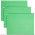 Smead 64042 TUFF letter-size green hanging folder with Easy Slide repositionable tab.