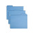 Smead 64099 letter-size blue FasTab hanging folder with built-in 1/3-cut tab.