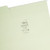 Open Smead FasTab hanging file folder in moss green showing the interior folder panel, built-in tab area, and printed Smead product marking for item 64083.