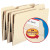 Smead File Folders, Legal Size, Reinforced 1/3-Cut Tab, 2 Fasteners, Manila, 50/Box