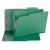 Smead Pressboard Fastener Folder with SafeSHIELD Fasteners 19938, 2 Fasteners, 1/3-Cut Tab, 2" Expansion, Legal, Green