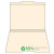 File Folders, Letter Size, Reinforced 1/3-Cut Tab [Center], Manila, 100/Box