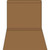 Brown straight-cut letter size file folder with reinforced top tab, 11-point stock, no fasteners