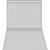 Gray straight-cut letter size file folder with reinforced top tab, 11-point stock, no fasteners