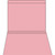 Pink straight-cut letter size file folder with reinforced top tab, 11-point stock, no fasteners