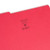 Smead Red File Folders, 1/3-Cut Top Tab, Legal Size, 100/Box (17743)