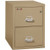FireKing Classic 2-Drawer Letter Size File Cabinet, 31" Deep, 1-Hour Fireproof, Sand