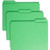 Smead Green File Folders, 1/3-Cut Top Tab (Double Ply), Letter Size, 100/Box (12134)