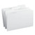 Smead 17834 white legal size file folders with reinforced 1/3-cut top tabs, 100 per box