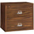 Light Chestnut FireKing 2-Drawer 31-Inch Wide Lateral File Cabinet