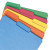 File Folders, Letter Size, 1/3-Cut 1-Ply Tab, No Fasteners, Assorted Colors, 100/Box (21126)