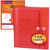 Smead 89527 red poly envelope with side loading design and string tie closure for letter size documents - Expansion