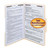 File Folders, Legal Size, Reinforced 1/3-Cut Tab, 2 Fasteners, Manila, 50/Box