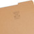 Interior view of Smead 10786 letter size file folder showing guide height tab and manufacturer imprint