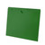 Green file jacket letter size reinforced top tab closed sides 11pt stock