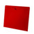 Red file jacket letter size reinforced top tab closed sides 11pt stock