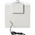 Rear view of Phoenix Battery Commander BSS6100 lithium-ion battery charging cabinet with power cord and vent connection