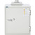 Phoenix BSS6101 battery storage and charging safe, front close angled view with key lock and warning label