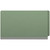 Green end tab pressboard fastener folder closed front view legal size heavy duty file folder