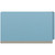 Blue end tab pressboard fastener folder closed front view legal size heavy duty file folder