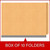 End Tab Classification Folders with 1 Divider, Letter Size, Goldenrod, 18pt. Stock, 2" Expansion, 10/Box