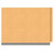 End Tab Classification Folders with 1 Divider, Letter Size, Goldenrod, 18pt. Stock, 2" Expansion, Side