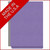 End Tab Classification Folders with 1 Divider, Letter Size, Purple, 18pt. Stock, 2" Expansion, 10/Box, Made in USA