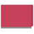 End Tab Classification Folders with 1 Divider, Letter Size, Red, 18pt. Stock, 2" Expansion, 10/Box, Side