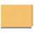 End Tab Classification Folders with 1 Divider, Letter Size, Yellow, 18pt. Stock, 2" Expansion, 10/Box, Side