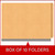 End Tab Classification Folders with 2 Dividers, Letter Size, Goldenrod, 18pt. Stock, 2" Expansion, 10/Box, Box of 10